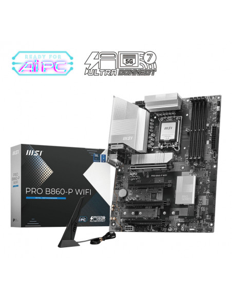 MSI PRO B860-P WIFI scheda madre Intel B860 LGA 1851 (Socket V1) ATX