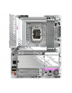 GIGABYTE Z890 AORUS ELITE WIFI7 ICE Scheda Madre - Supporta CPU Intel Core Ultra (Serie 2), VRM a 16+1+2 fasi, fino a 8800MHz DD 2