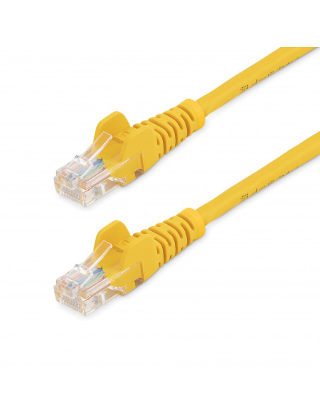 StarTech.com Cavo di Rete da 10m Giallo Cat5e Ethernet RJ45 Antigroviglio