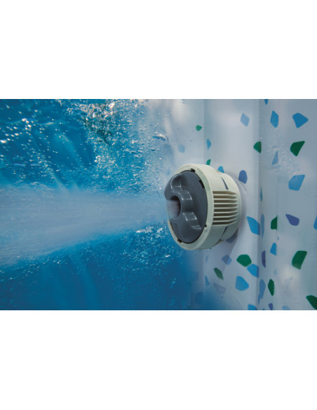 Bestway Lay-Z-Spa 54123 vasca idromassaggio e spa 669 L 4 persona(e) Rotondo Nero, Blu, Bianco