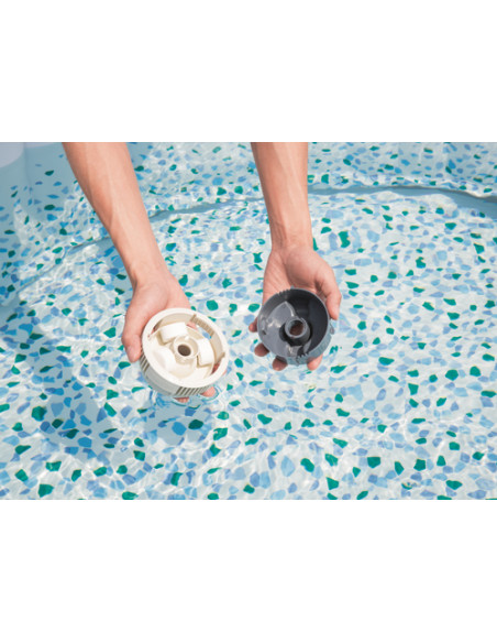 Bestway Lay-Z-Spa 54123 vasca idromassaggio e spa 669 L 4 persona(e) Rotondo Nero, Blu, Bianco