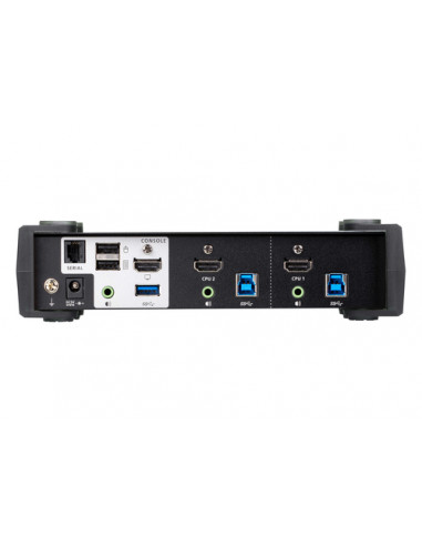 ATEN Switch USB 3.0 4K HDMI KVMP™ a 2 porte con Modalità mixer audio