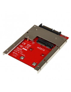 StarTech.com Convertitore adattatore SSD mSATA a SATA da 2,5" 2