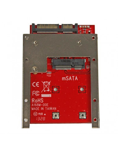 StarTech.com Convertitore adattatore SSD mSATA a SATA da 2,5"