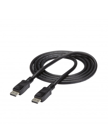 StarTech.com Cavo Video DisplayPort 1.2 da 2 m - Cavo DisplayPort Certificato VESA 4K x 2K Ultra HD - Cavo Video DP/DP per Monit