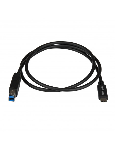 StarTech.com Cavo USB-B a USB-C USB 3.1 - 1m - Cavo Stampante USB Tipo-C (10Gbps)