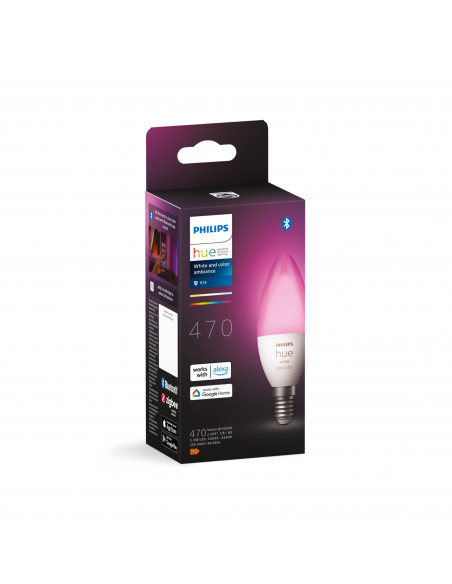 Philips Hue White and Color ambiance Lampadina Smart E14 25 W