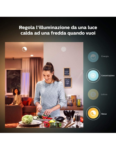 Philips Hue White and Color ambiance Lampadina Smart E14 25 W
