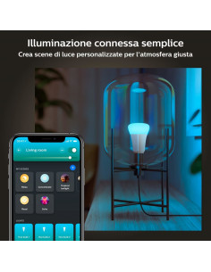 Philips Hue White and Color ambiance Lampadina Smart E27 75 W 2