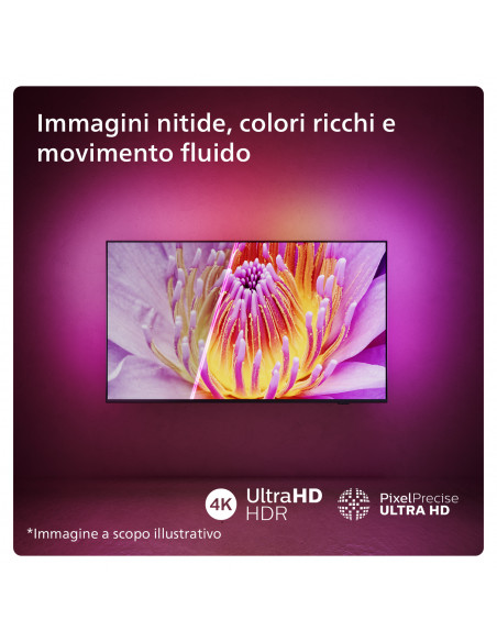 Philips 65PUS8009 165,1 cm (65") 4K Ultra HD Smart TV Wi-Fi Nero