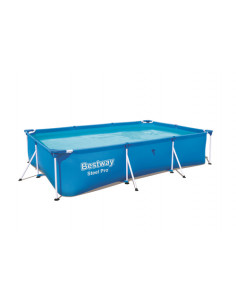 Bestway Steel Pro 56404 piscina fuori terra Piscina con bordi Piscina rettangolare 3300 L Blu