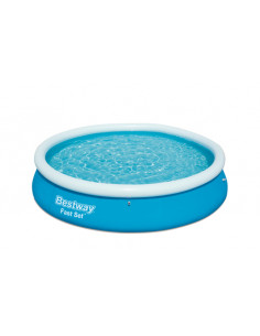 Bestway Fast Set 57273 piscina fuori terra Piscina gonfiabile Piscina rotonda 5377 L Blu