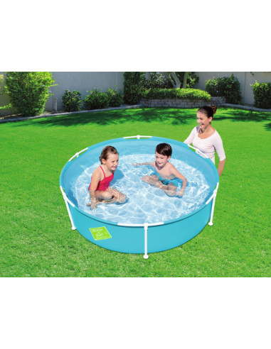 Bestway Steel Pro 56283 piscina fuori terra Piscina con bordi Piscina rotonda 580 L Blu
