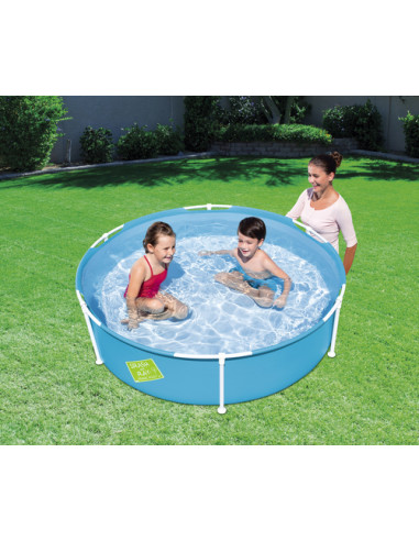 Bestway Steel Pro 56283 piscina fuori terra Piscina con bordi Piscina rotonda 580 L Blu