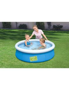 Bestway Fast Set 57241 piscina fuori terra Piscina gonfiabile Piscina rotonda 477 L Blu, Verde, Arancione 2