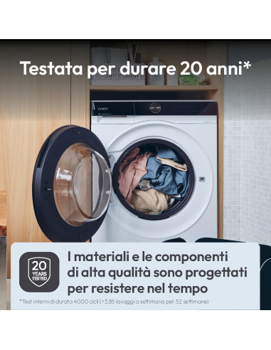 Candy BS 49B9-S lavatrice Caricamento frontale 9 kg 1400 Giri/min Nero, Bianco