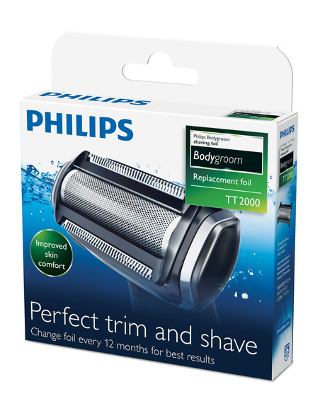 Philips Lamina sostitutiva compatibile con Bodygroom serie S3000