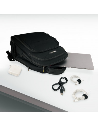 StarTech.com Fascette Fermacavi a Strappo da 15cm - Confezione da 50 pezzi - Nero - Fascette Riutilizzabili per Cablaggio con Oc