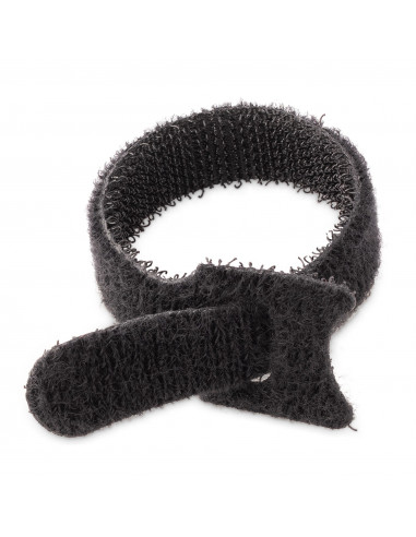 StarTech.com Fascette Fermacavi a Strappo da 15cm - Confezione da 50 pezzi - Nero - Fascette Riutilizzabili per Cablaggio con Oc