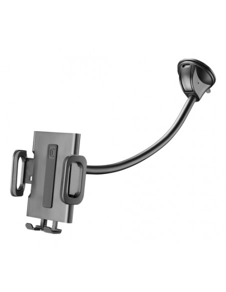 Cellularline Hug Flexi XL - Universal Supporto smartphone da auto con fissaggio a ventosa