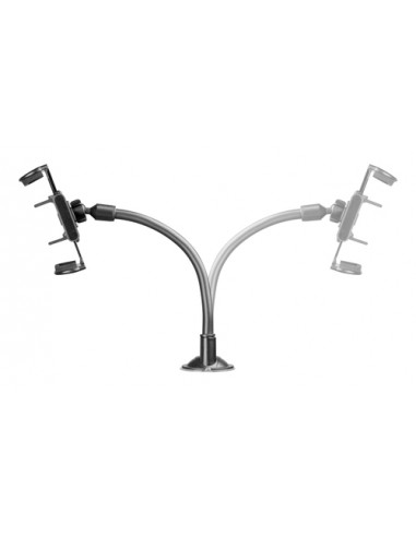 Cellularline Hug Flexi XL - Universal Supporto smartphone da auto con fissaggio a ventosa