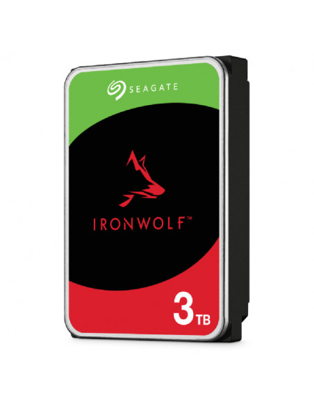 Seagate IronWolf ST3000VN006 disco rigido interno 3 TB 5400 Giri/min 256 MB 3.5" Serial ATA III