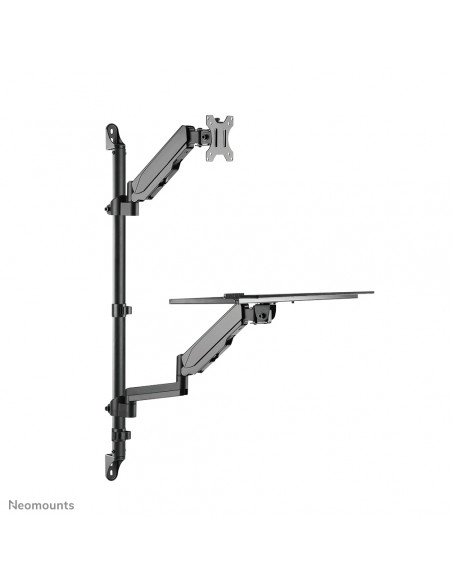 Neomounts WL90-325BL1 Postazione di lavoro in piedi a parete 17-32" - molla a gas