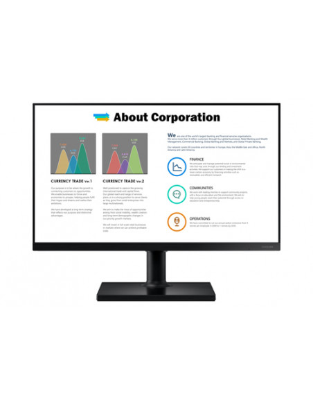 Samsung T45F Monitor PC 55,9 cm (22") 1920 x 1080 Pixel Full HD LCD Nero
