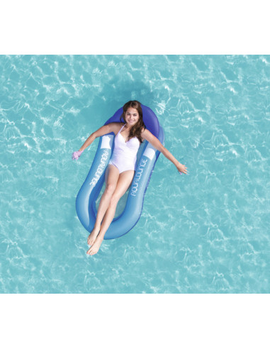 Bestway 43103 galleggiante da piscina e da spiaggia Blu, Rosso Fantasia Vinile Materassino galleggiante