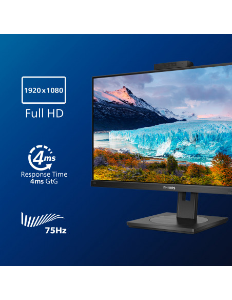 Philips S Line 272S1MH/00 LED display 68,6 cm (27") 1920 x 1080 Pixel Full HD Nero