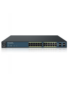EnGenius EWS1200-28TFP switch di rete Gestito L2/L3 Gigabit Ethernet (10/100/1000) Supporto Power over Ethernet (PoE) 1U Nero
