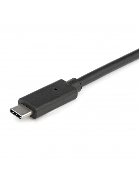 StarTech.com Hub USB-C a 3 porte con Gigabit Ethernet RJ45 GbE - 2x USB-A, 1x USB-type C - Adattatore SuperSpeed 10Gbps USB 3.2 