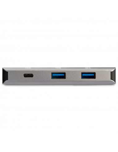 StarTech.com Hub USB-C a 3 porte con Gigabit Ethernet RJ45 GbE - 2x USB-A, 1x USB-type C - Adattatore SuperSpeed 10Gbps USB 3.2 