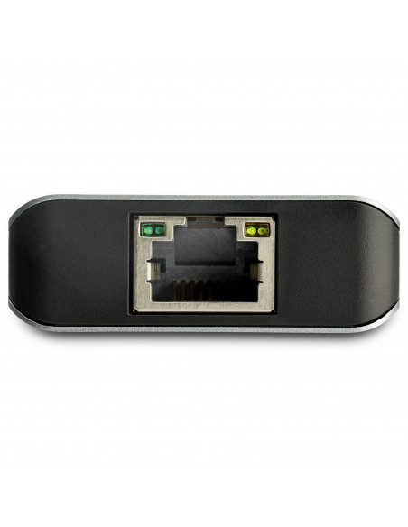StarTech.com Hub USB-C a 3 porte con Gigabit Ethernet RJ45 GbE - 2x USB-A, 1x USB-type C - Adattatore SuperSpeed 10Gbps USB 3.2 