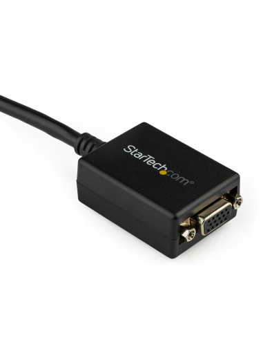 StarTech.com Adattatore DisplayPort VGA - Convertitore attivo da DP a VGA - Video 1080p - Certificato DisplayPort - Cavo monitor