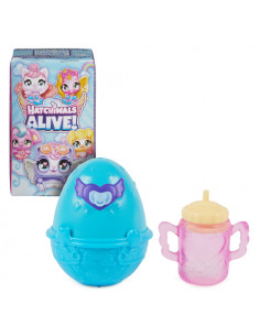 Hatchimals Alive, Confezione Singola con Mini Personaggi in Uova che si Schiudono con l'Acqua, Giocattoli per Bambine e Bambini,