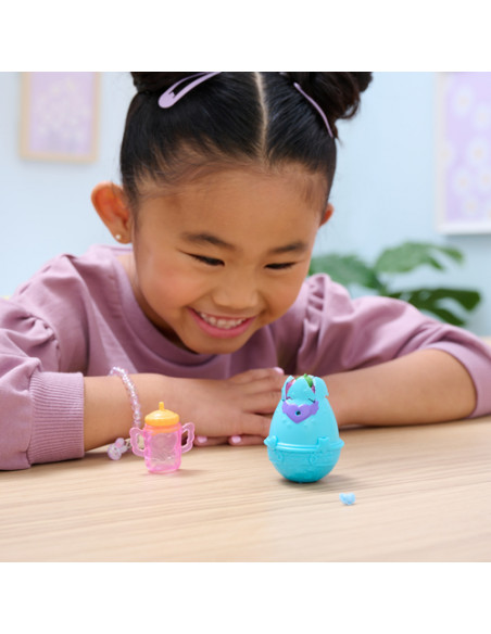 Hatchimals Alive, Confezione Singola con Mini Personaggi in Uova che si Schiudono con l'Acqua, Giocattoli per Bambine e Bambini,