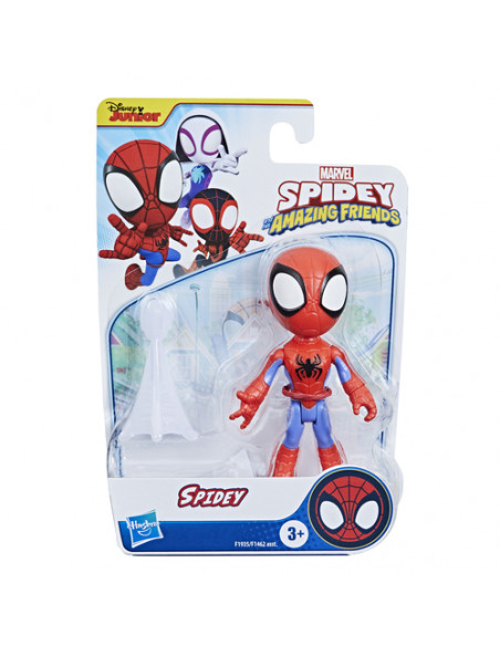 Marvel Spidey e I Suoi Fantastici Amici, Spidey, action figure in scala alto 15 cm, con 1 accessorio, per i bambini dai 3 anni i