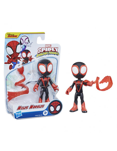 Marvel Spidey e I Suoi Fantastici Amici, Miles Morales, action figure da 15 cm, con 1 accessorio, per i bambini dai 3 anni in su
