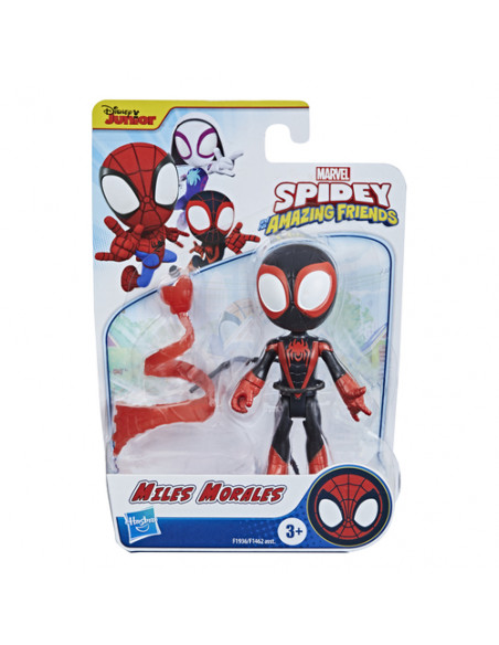 Marvel Spidey e I Suoi Fantastici Amici, Miles Morales, action figure da 15 cm, con 1 accessorio, per i bambini dai 3 anni in su