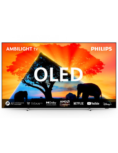 Philips Ambilight TV 55OLED769 55" 139cm 4K UHD Dolby Vision and Dolby Atmos Titan OS
