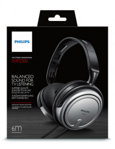 Philips Cuffia TV con filo per interni SHP2500/10 2