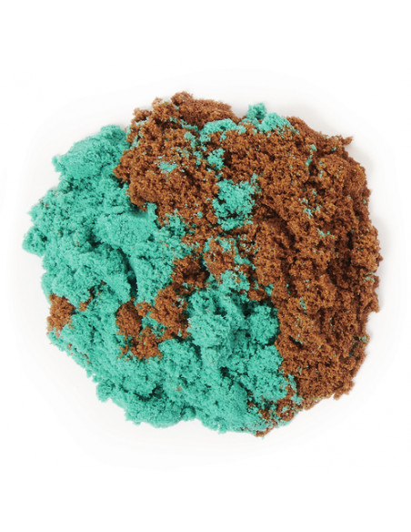 Kinetic Sand , Coni Gelato a sorpresa, 113gr di sabbia naturale profumata in 2 colori - dai 3 anni