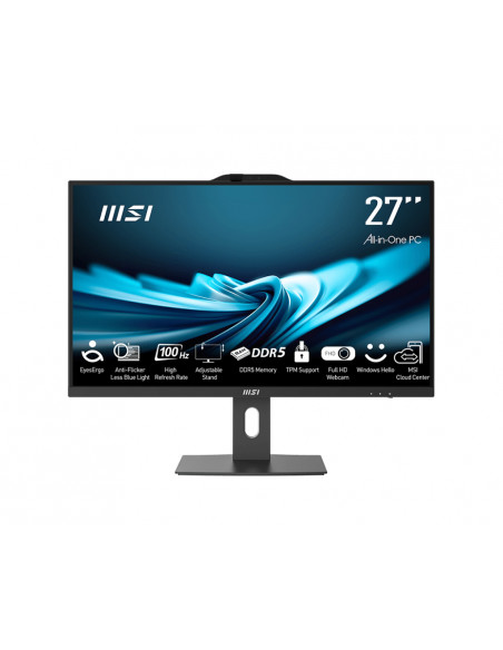 MSI Pro AP272P 14M-488IT Intel® Core™ i5 i5-14400 68,6 cm (27") 1920 x 1080 Pixel PC All-in-one 16 GB DDR5-SDRAM 512 GB SSD W