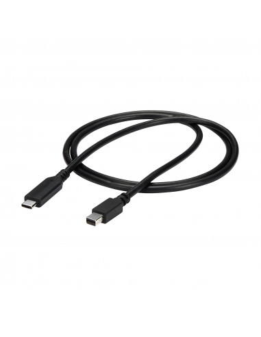 StarTech.com Cavo Adattatore Mini DisplayPort a USB-C da 1 m - 4K 60Hz - Nero