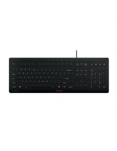 CHERRY JK-8502EU-2 tastiera Universale USB QWERTY Inglese Nero