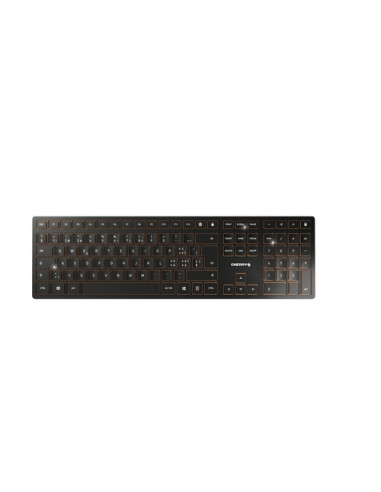 CHERRY DW 9100 SLIM tastiera Mouse incluso Universale RF senza fili + Bluetooth QWERTZ Svizzere Nero