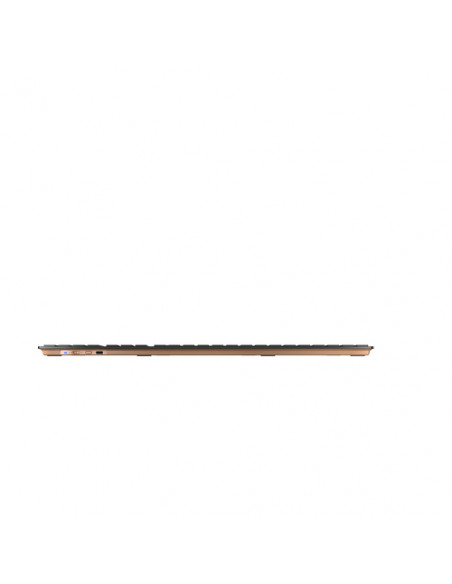 CHERRY DW 9100 SLIM tastiera Mouse incluso Universale RF senza fili + Bluetooth QWERTZ Svizzere Nero