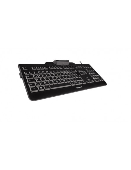 CHERRY KC 1000 SC tastiera Ufficio USB QWERTZ Tedesco Nero