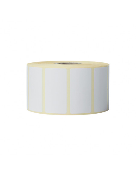 Brother BDE-1J026051-102 etichetta per stampante Bianco Etichetta per stampante autoadesiva